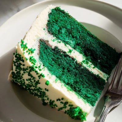 Green Velvet Cake